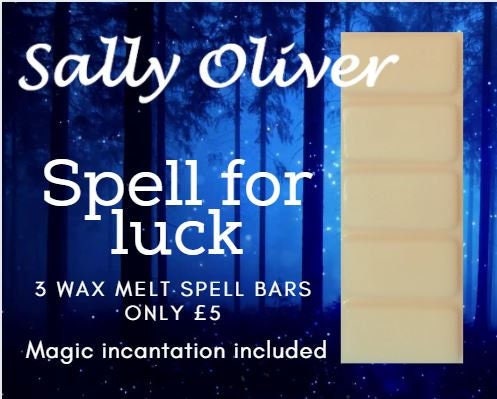 Luck Spell Wax Melt Snap Bars | 3 x 45g | Highly Scented | Home Fragrance | Vegan Friendly | Handmade in Uk | Soy Melts | Luscious Vanilla